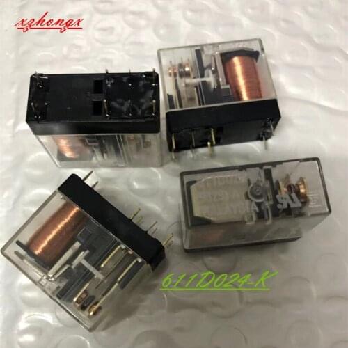611D024-K 8PINS 24VDC Power Relay