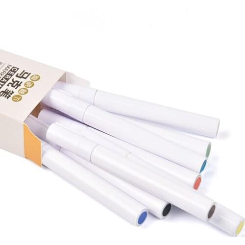 8-color Pottery Tools Pottery Art Underglaze Marker Pen Pigment Ceramic Underglaze DIY Painting Special Pen Dot Painting Craft