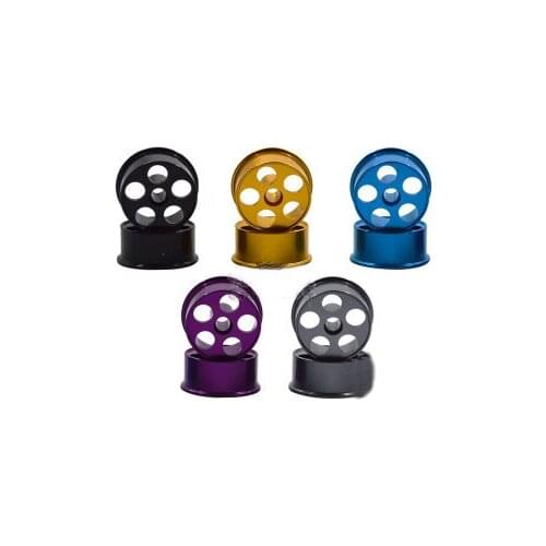 Tamiya Normal Round Mini Assembled 4WD Accessories/Aluminum Alloy Wheel Hub/Tire Axle/Tamiya 4WD medium caliber 4pcs a pack