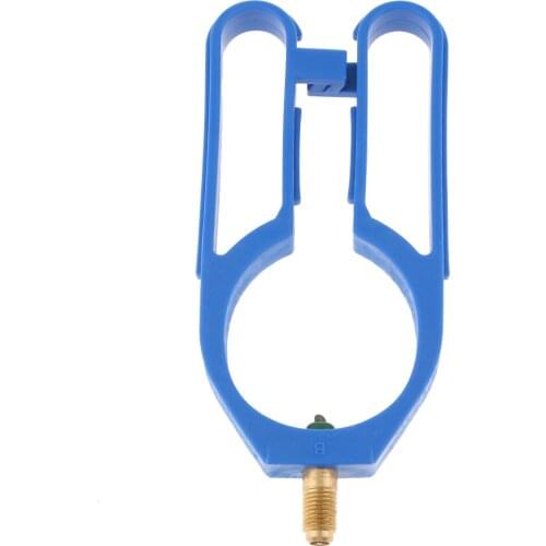 Automotive Car Can Tap R134a Refrigerant Hose Bottle Opener 1/4SAE Blue