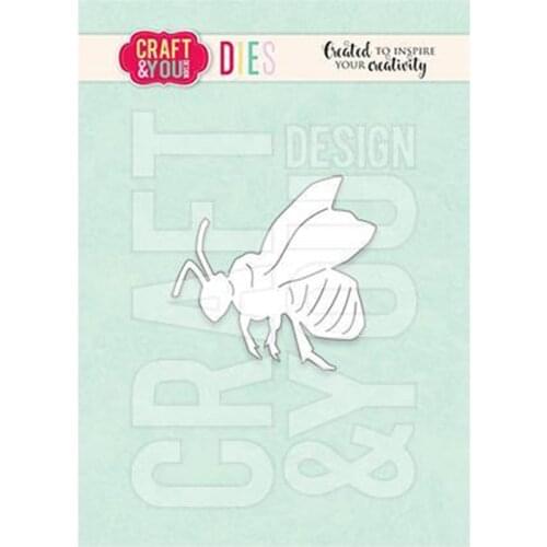 CH 2021 New Arrival Cute Bee Metal cutting dies stencil Greeting Card Decoration DIY Scrapbooking Scrapbook Paper Photo Album