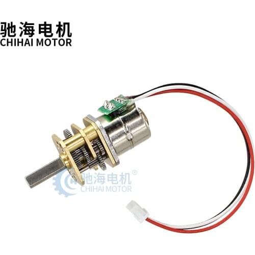 ChiHai Motor CHS-GM12-10BY 2 phase 4 wire Stepper Gear Motor 39 Ohm DC 5.0V RATIO 50 100 150