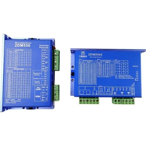 JMC two-phase stepper motor driver 2DM556/2DM556s with NEMA57/86 stepper motor 250KHZ frequency 36V 5.6A motor speed driver