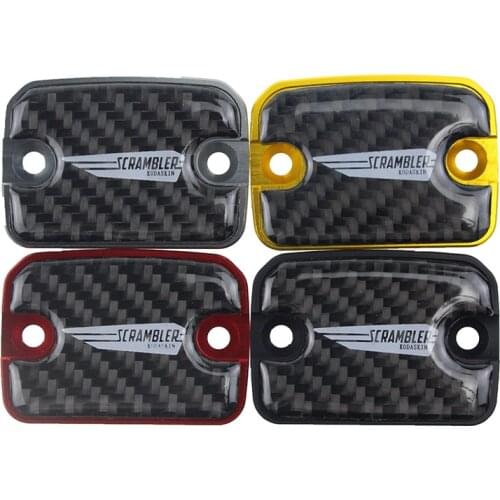 KODASKIN Carbon Italy Brake Fluid Reservoir Cap Front for Ducati Scrambler ICON