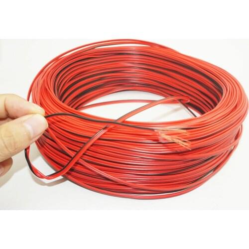 Brass Cable，2 Pin Car Home Audio Speaker Wire Cable Conductor Well-insulated 12V