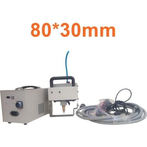 Vehicle Car Chassis Number Portable Pneumatic Dot Pin Marking Machine With Agent Price 80*30mm
