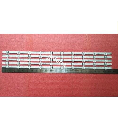 Nova 20 pçs/lote 10LED 867 milímetros tira conduzida luz de fundo para TV LG 43UJ670V 43LV340C-UB E74739 43 V17 ART3 2867
