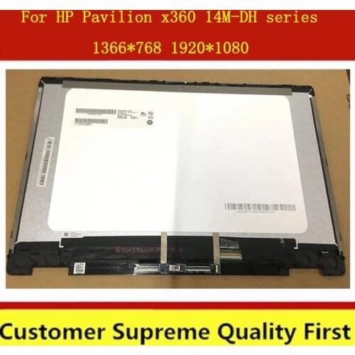 For HP Pavilion x360 14M-DH0003DX 14-DH0008CA L51119-001 14.0" FHD LCD Display Touch Screen Assembly +Digitizer Control Board