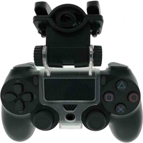 ABS Adjustable Screw Smoke Clamp Gaming Clip Holder Handle Bracket for DualShock 4 PS4 Slim Pro Game Controller Wireless Gamepad