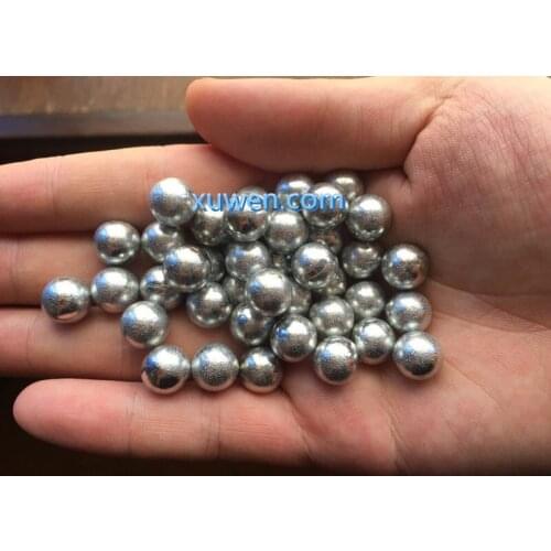 Free Shipping 1KG 330PCS 9MM Plating frosted Steel ball
