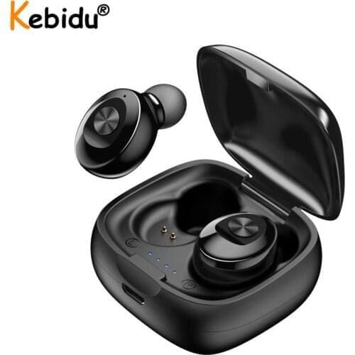 XG12 TWS Wireless Headphones 5.0 True Bluetooth Earbuds IPX5 Waterproof Sports Earpiece 3D Stereo Sound Earphones with Mic