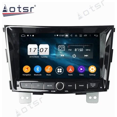 For sangyong Tivolan 2014 - 2017 Android 10 Car Multimedia DVD Player 4G + 64GB PX6 Auto GPS Navigation Stereo radio DSP Carplay