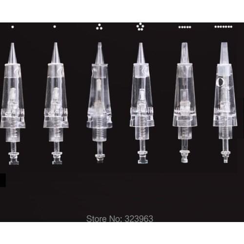 Disposable Tattoo Cartridge Needle for Tattoo Pen Machine Microblading Needles 1D1R 3R 5R 5F 7F for Permanent Makeup Eyebrow Lip