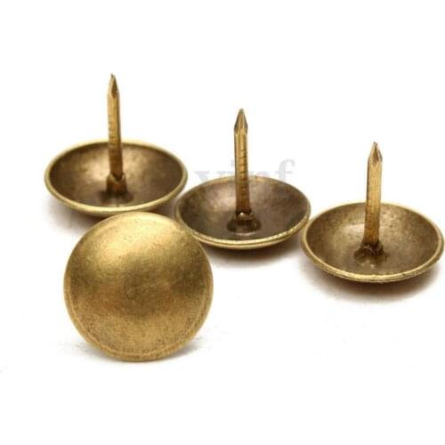 Set of 400 Antique Bronze Upholstery Nails Thumbtack Studs/Tacks/Pins