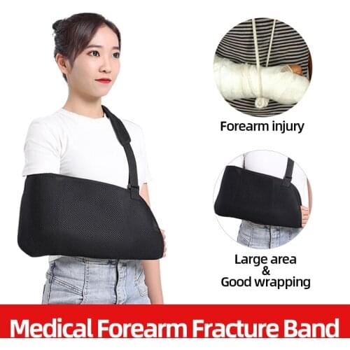 Forearm Arm Sling Fixation Band For Wrist Fracture And Shoulder Joint Support Strap Arm Breathable Protective Gear Fixing Belt