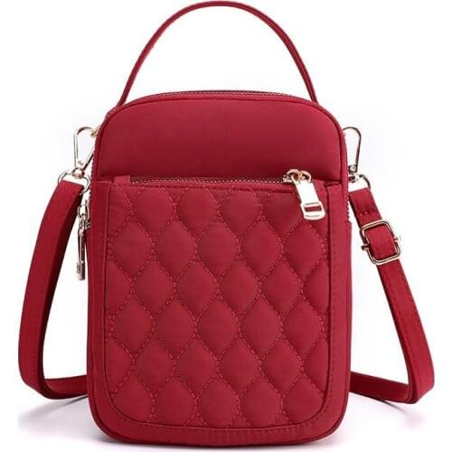 Women Fashion High Quality Nylon Shoulder Bag for Teenage Girls Female Purse Crossbody Shoulder Bag Handbag Messenger Bag