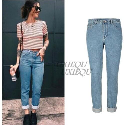 UXIEQU Women's Loose Jeans