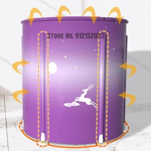 Bath Bucket Folding Bath Bucket Adult Bath Bucket Children Adult Household Small Family Bath Bucket Bath Artifact Bathtub