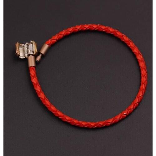 August High Quality Chinese DIY Men&Women Leather Strap Bracelet/ Choose One Color