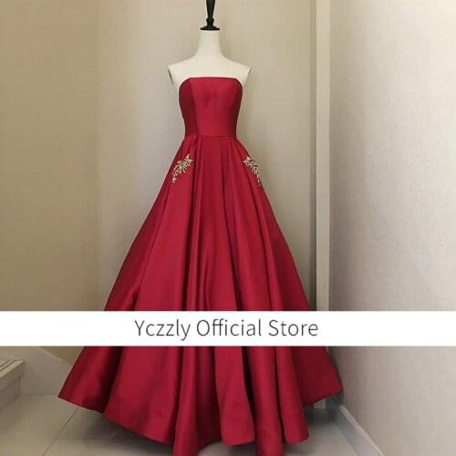 Yczzly Womens Satin Dresses