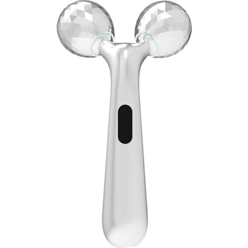 3D Facial Roller Massager 360 Rotate Instrument Y Shape Roller Massager V Face Lift Beauty Device