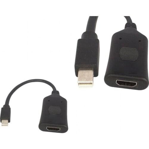 Active Mini Adapter 4K 60Hz Male To Female Adapter Cable Portable HDMI-Compatiable Converter Gaming Home Theater Presentation