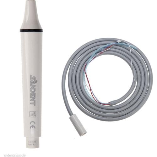 Free shipping Manipolo Ablatore Ultrasuoni Dentista Fit EMS Woodpecker Scaler + Cordone