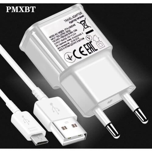 For Samsung Charger Adaptive Fast Charger adapter USB Micro cable For a8 a7 A6 a5 A9 C5 C7 Note 2 4 5 J3 J5 2017 J7 S6 7 edge S4