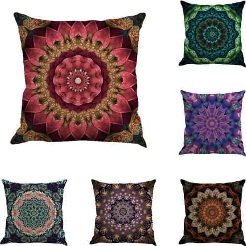 GY0608 Bohemia Cushion Case (No Filling) 1PC Polyester Home Decor Bedroom Decorative Sofa Car Throw Pillows