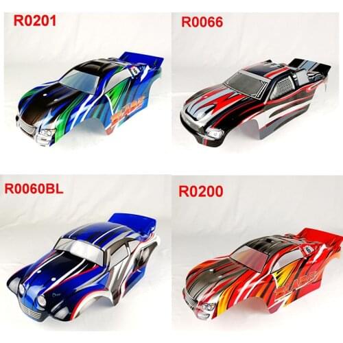R0066 R0067 1/10 PVC Car Shell for truck fit ftx carnage VRX Racing 1/10 rc car remote contol Toys Car body parts （Not punched