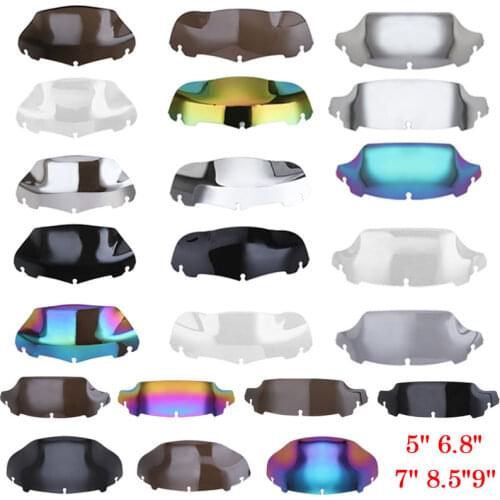 5''6.8''7''8.5''9'' Motorcycle Windshield Windscreen For Harley Touring Street Electra Glide Ultra Limited FLHX 2014-2020