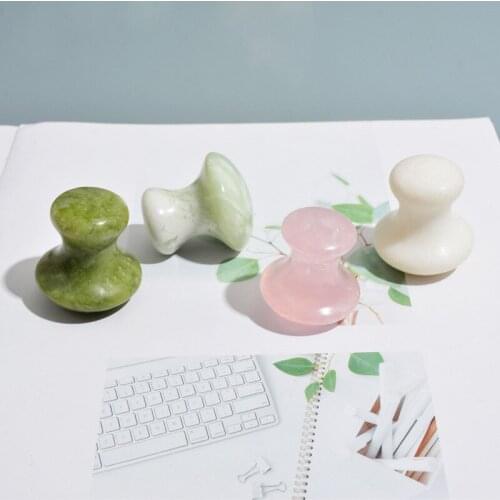 Mini jade Mushrooms Figurine Natural jade Carved Crafts Decor Healing Crystal Reiki Statue Trinket Gift Gems Room Ornament