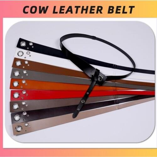 High Quality womans Belt Genuine Leather Strap female Belts for Women New Fashion Classic Smooth Buckle Waistband Women Jeanelt