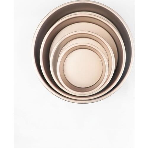 4/6/8/10 Inch Removable Cake Baking Pan Carbon Steel Wedding Birthday Mousse Cake Tin Mold Confectionery Decorating Tools