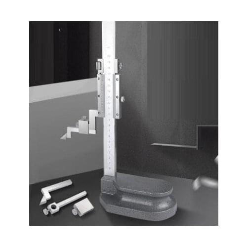 0-200MM-300MM hand wheel height vernier calipers pilot wheel altitude slide gauge trolley wheel high slide caliper