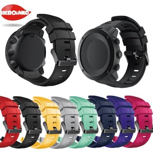 Hero Iand For Suunto Core 2018 Super Watch Band Fashion Sports Silicone Bracelet wrist Strap Band For Suunto Core Comfortable