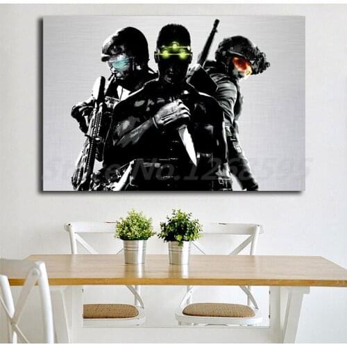 Tom Clancys Rainbow Six Siege Wallpapers HD Canvas Painting Print For Living Room Home Decor Modern Wall Art Oil Painting Poster