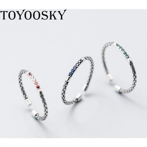 Кольца с кристаллами TOYOOSKY China At AliExpress
