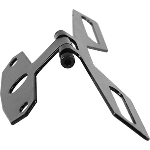 Universal Rear Light Bracket Adjustable Folding License Plate Tag Holder