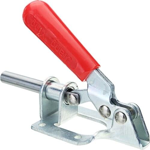 136Kg/300Lbs Quick Push Pull Type Toggle Clamp Straight Line Action Clamp 32mm Plunger Stroke