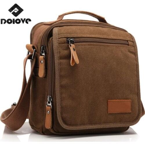 DOLOVE 2020 new shoulder bag diagonal leisure bag canvas handbag fashion bag