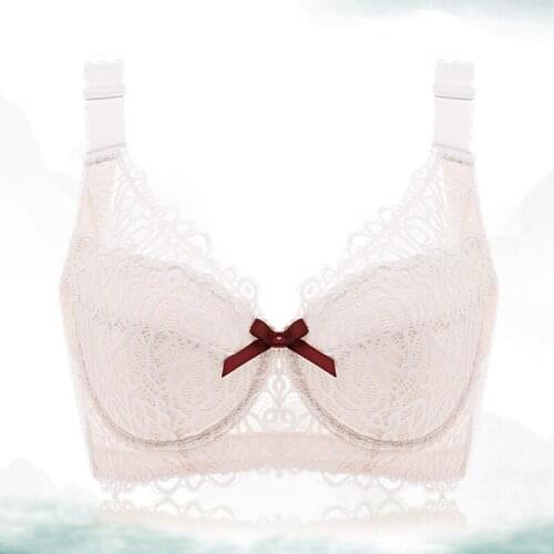 Womens Full Coverage Lightly Padded Underwire Balconette Lace Bra 34 36 38 40 42 44 46 B C D E F G H I J
