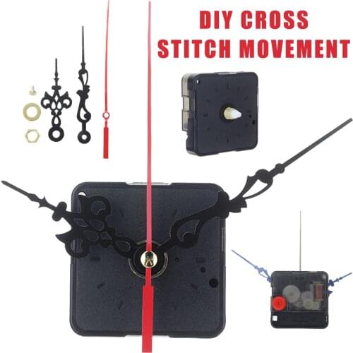 1Set Quartz Wall Clock Movements DIY Mechanism Battery Operated DIY Repair Parts Kit Sets 5.5 x 5.5 x 1.5cm