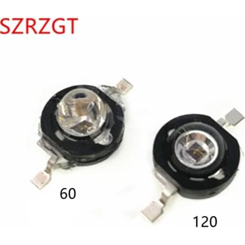 5pcs 3W Infrared IR High Power LEDs Emitter CCTV Camera IR Diode for Security Black LEDs 850nm 940nm 3W 700mA