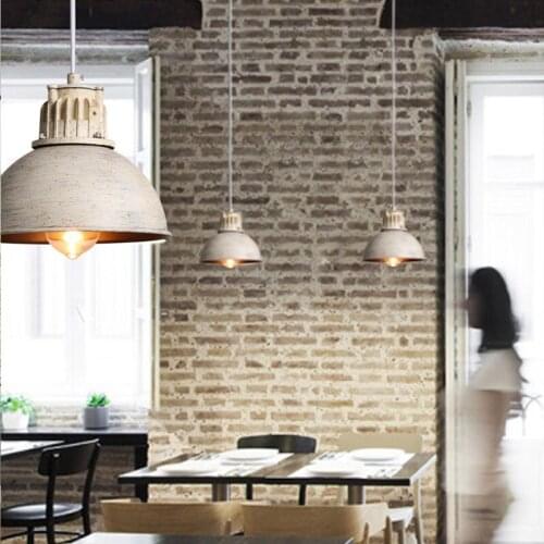 American Loft Chandelier Retro E27 Droplight Industrial Pendant Lamp Restaurant Bar Dining Room Hanging Lamp Bedroom Cafe Light