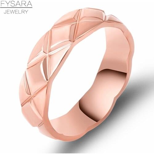 FYSARA Women's Silver Rings