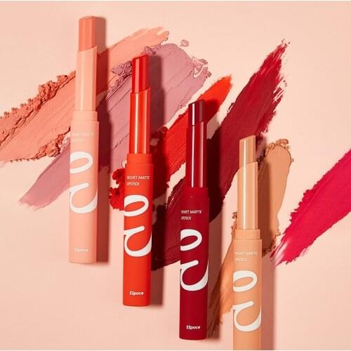 Matte Lipstick Waterproof Professional Makeup Full Portable 12 Colors Lip Glaze for Make Up Tint Lip Gloss Flash Cosmetic