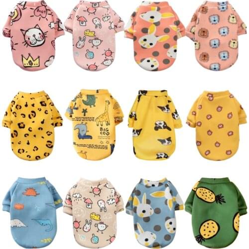 Cute Pet Clothes for Dog Clothes For Small Dog Coat Jacket Winter Warmth Pet Clothing For Dogs Cats Clothes Costume Chihuahua