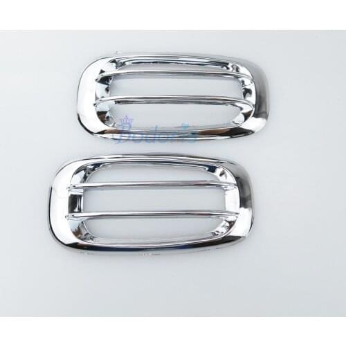 Side Lamp Cover Light Blinker Overlay Trims Chrome Car-Styling 2008 2009 2010 2011 For Toyota Land Cruiser 200 Accessories