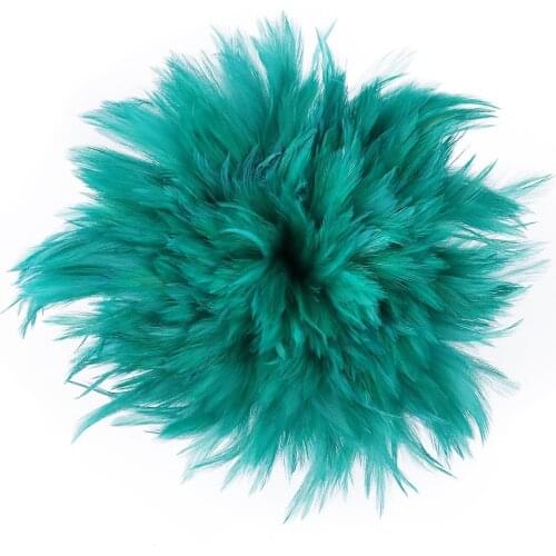 100pcs/lot Natural Rooster Hackle Feathers Decoration Crafts Clothing Jewelry Making Accessories Chicken Plumes 4-6inch Long